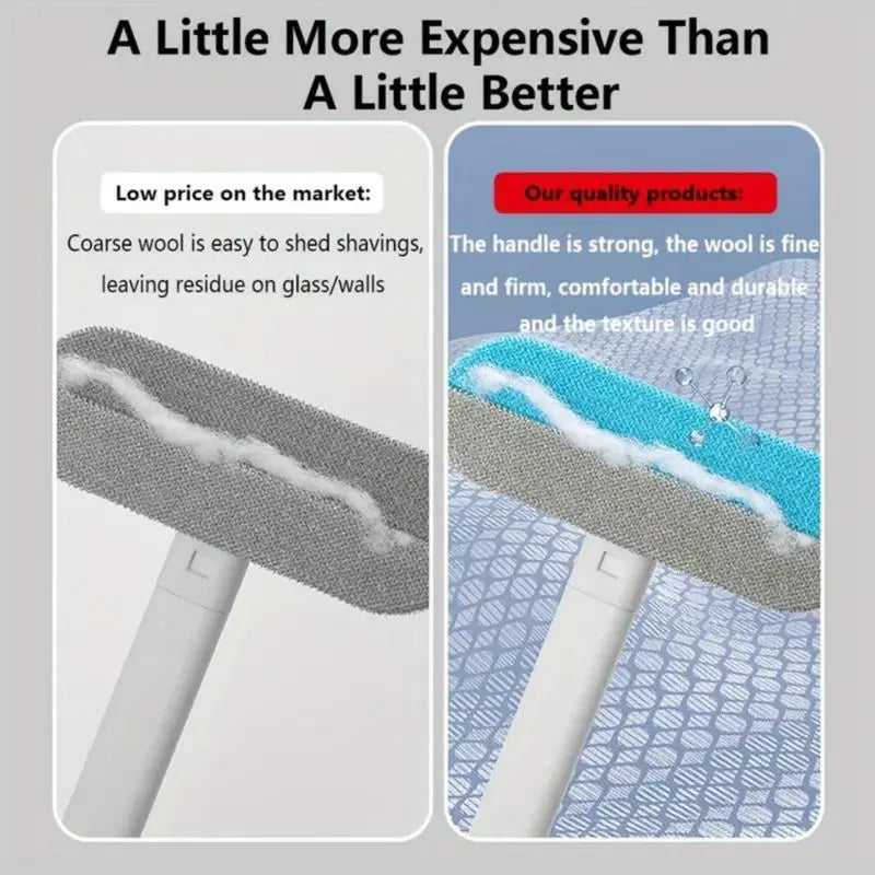 Pet Hair Remover Brush with Extra-Long Handle – Reusable, Washable Lint Cleaner for Cat Dog Hair on Furniture, Carpets, and Bedding.